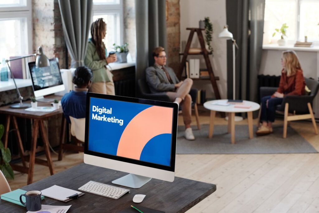 Digital Marketing project mockup