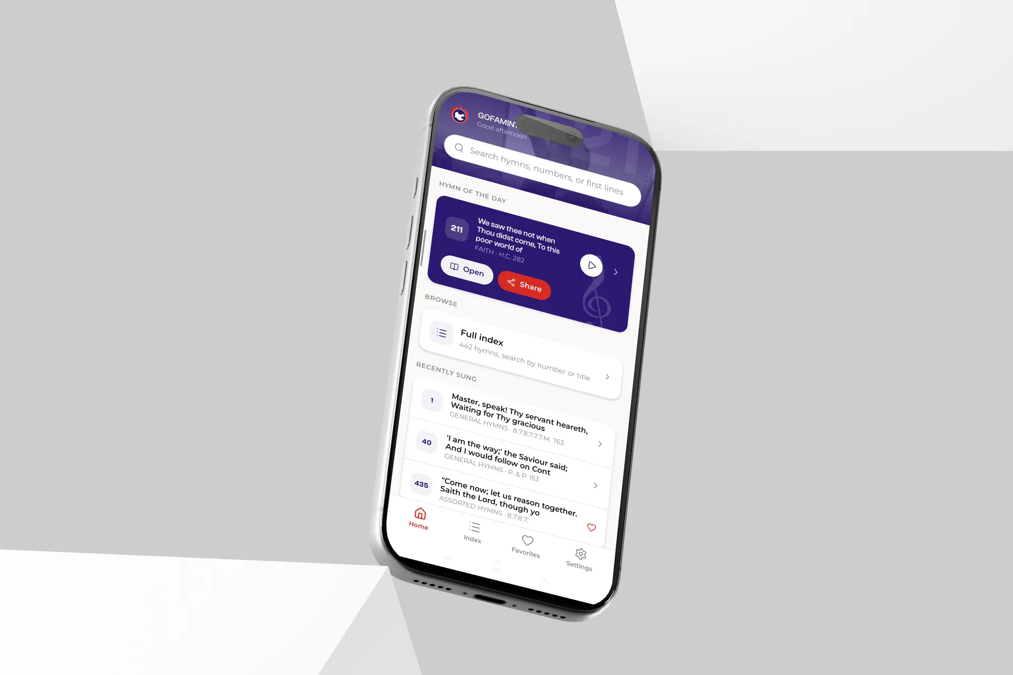 Church Hymnal App