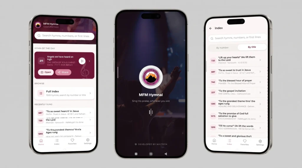 MFM Hymnal App