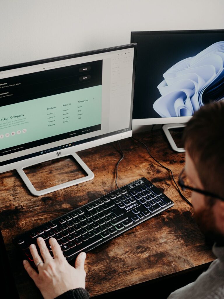WordPress Web Design project mockup